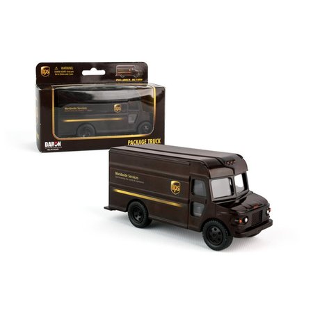 REALTOY Ups Pullback Package Car RE85166